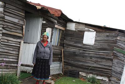 Hoping for a house of her own